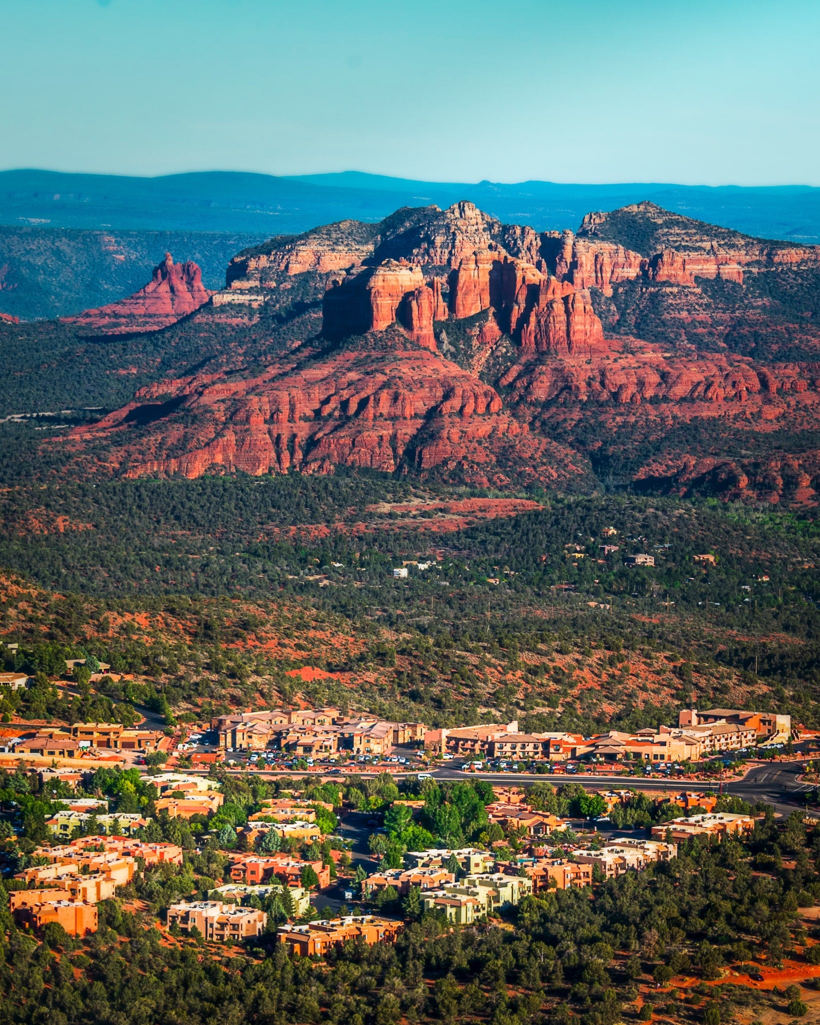 Above Sedona, Sedona, Arizona. Fine art landscape photograph by Josh Cihak.