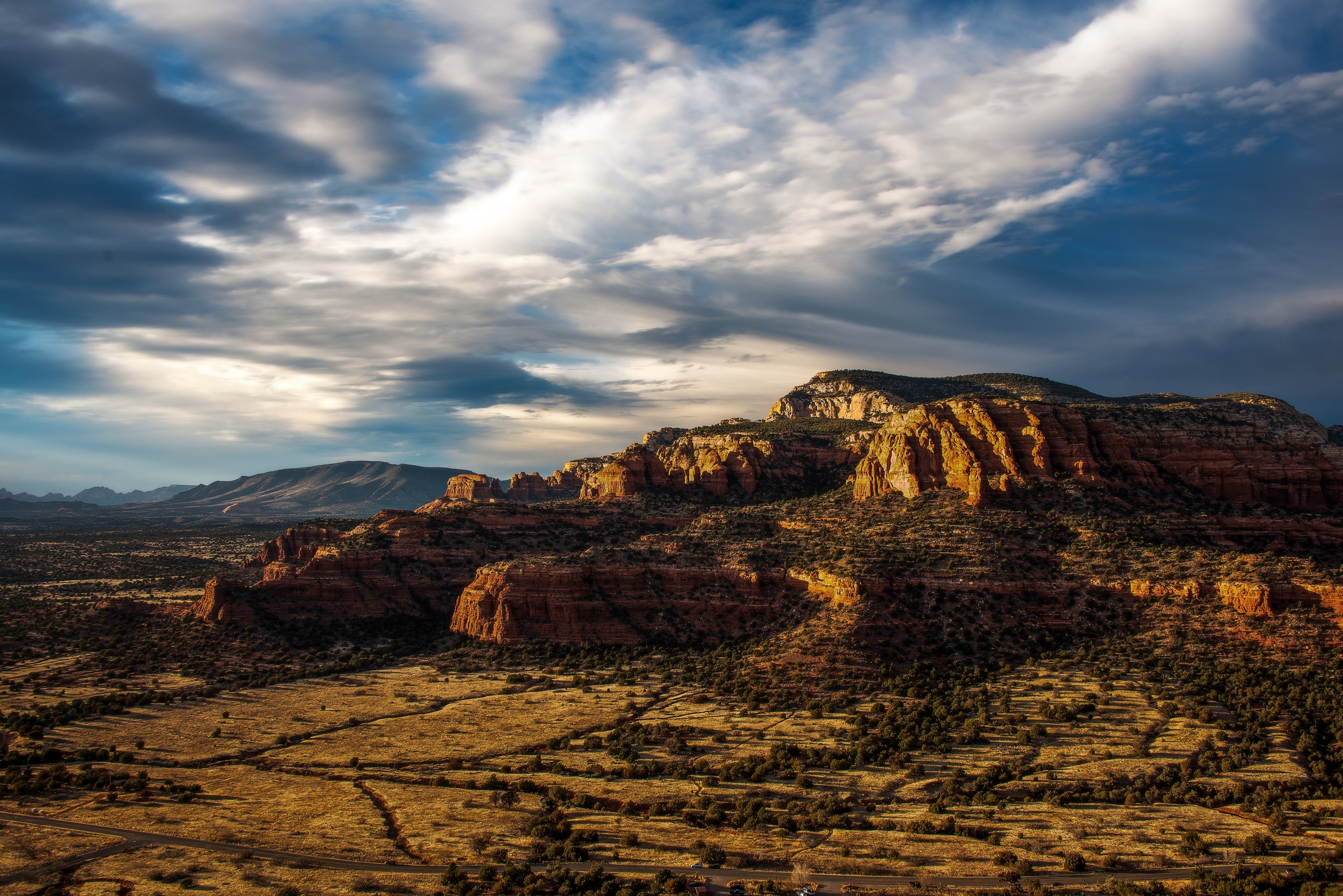 Doe Mountain, Sedona, Arizona. Fine art landscape photograph by Josh Cihak.