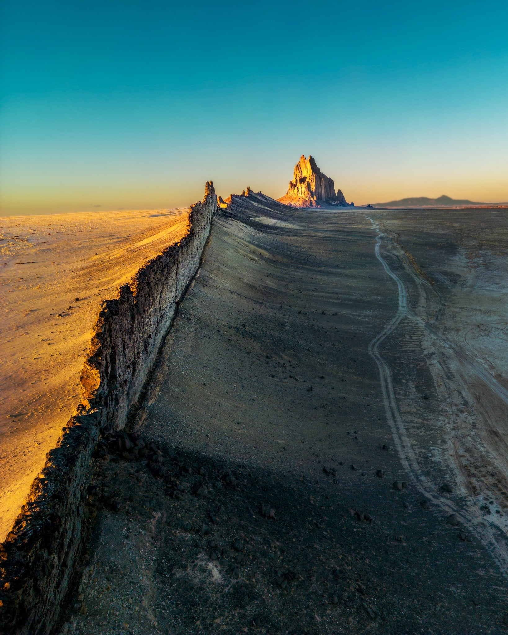 Shiprock, Shiprock, New Mexico. Fine art landscape photograph by Josh Cihak.