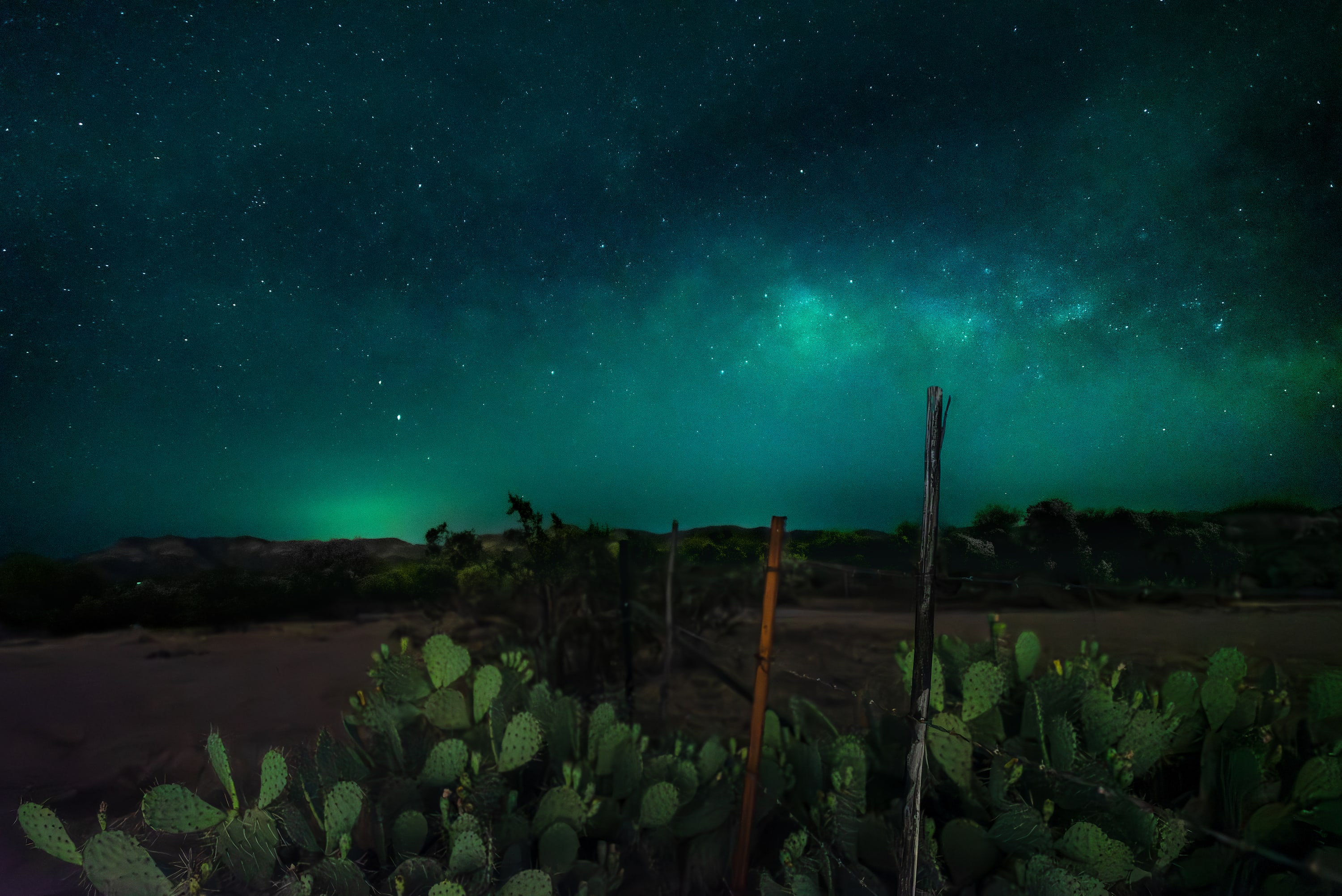 Airglow, Gold Canyon, Arizona. Fine art landscape photograph by Josh Cihak.