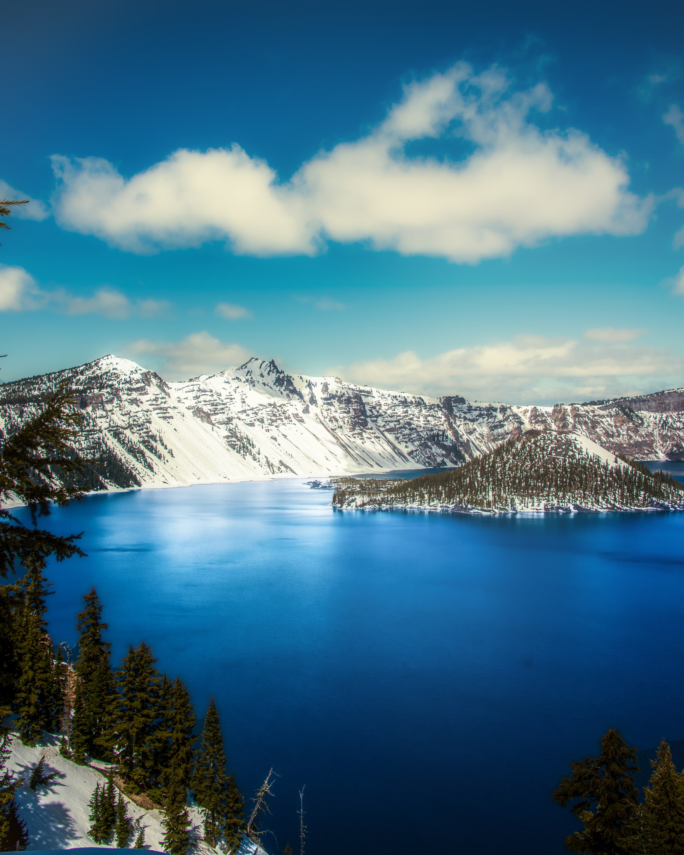 Crater Lake, Crater Lake, Oregon. Fine art landscape photograph by Josh Cihak.