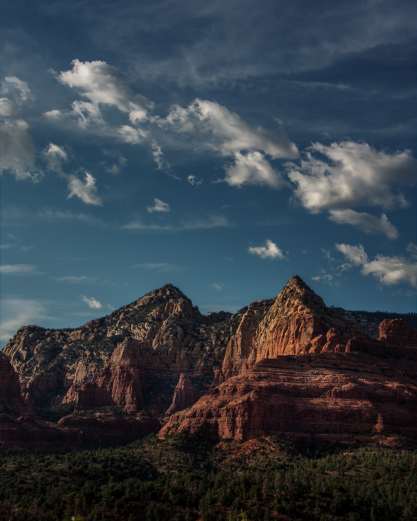 Red Rock Tones, Sedona, Arizona. Fine art landscape photograph by Josh Cihak.