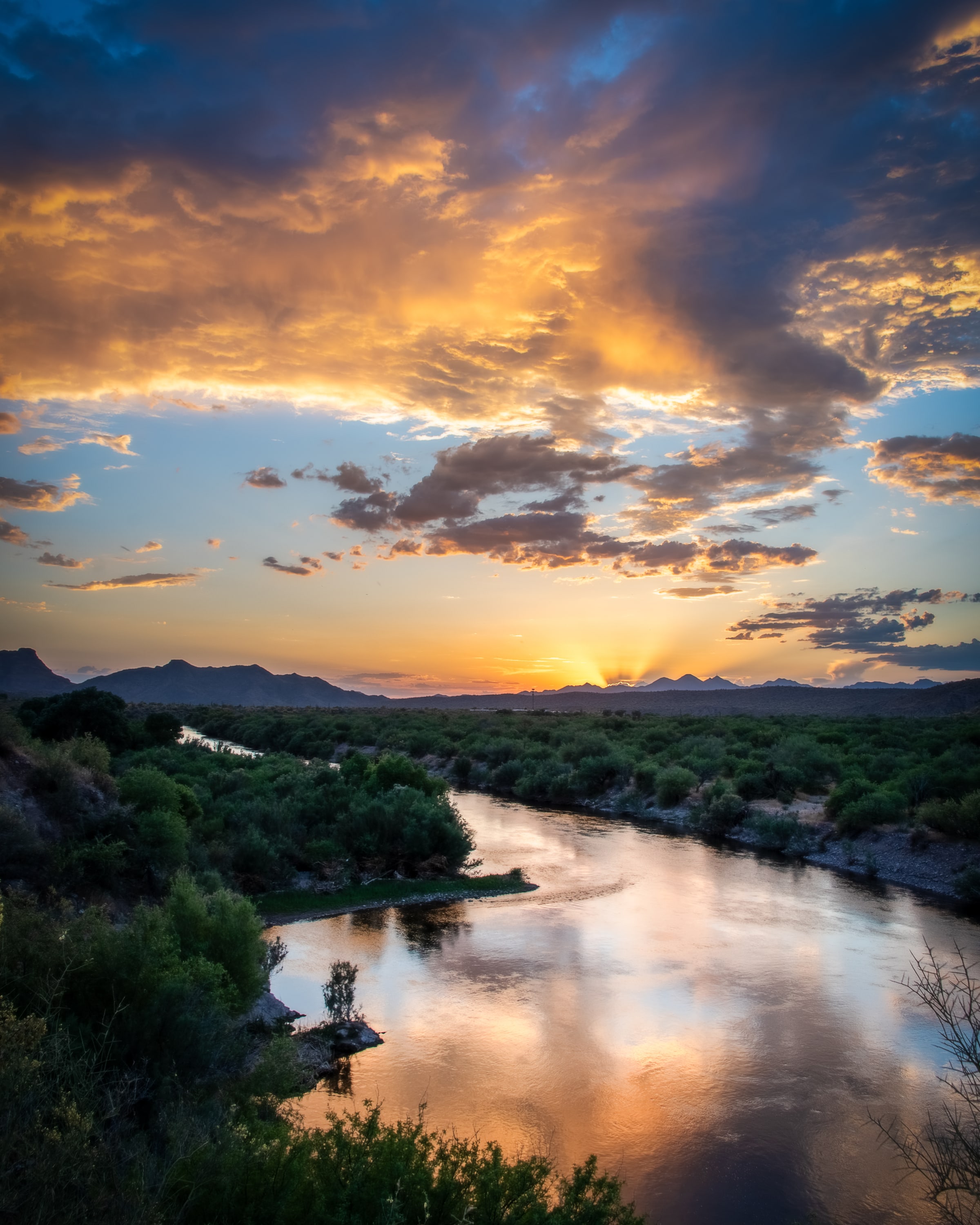 Salt River, Salt River, Arizona. Fine art landscape photograph by Josh Cihak.