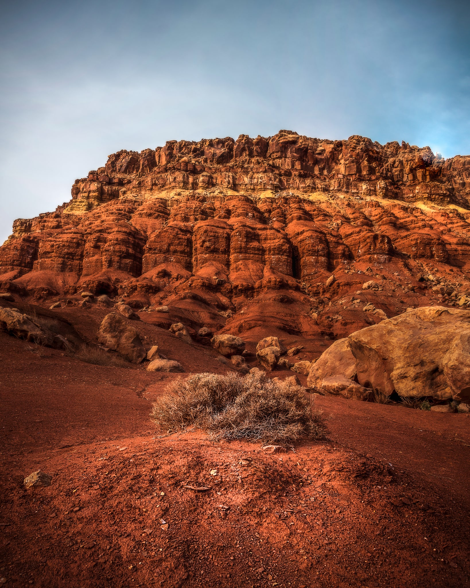 Sandstone Layers, Southern Utah, Utah. Fine art landscape photograph by Josh Cihak.